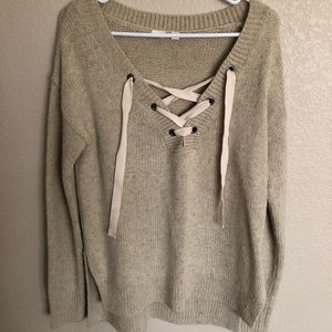 GAP Cross Front Sweater